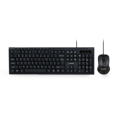 Комплект (клавіатура + миша) Gembird KBS-UM-03-UA Black