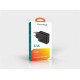 Мережевий зарядний пристрій Grand-X CH-60 (2xUSB 3.1А) Black