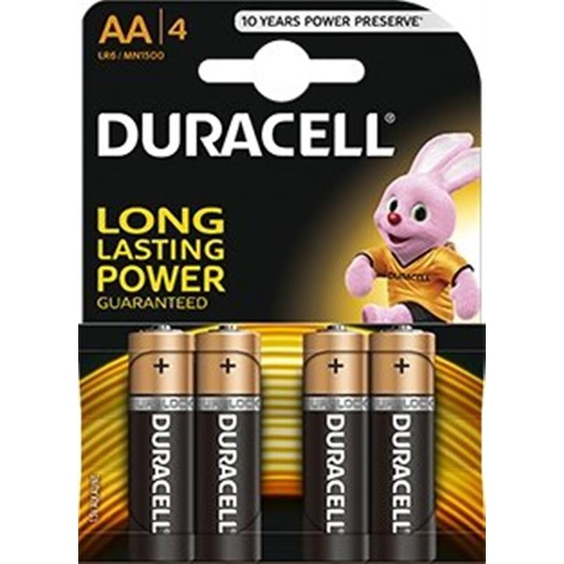 Батарейка Duracell Duralock Basic AA/LR06 BL 4шт