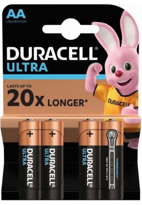 Батарейка Duracell Ultra Power AA/LR06 BL 4шт