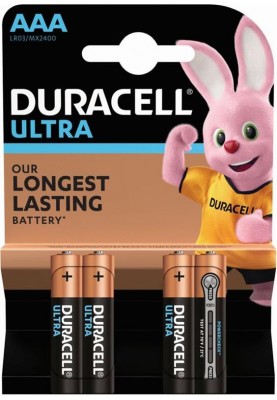 Батарейка Duracell Ultra Power AAA/LR03 BL 4шт