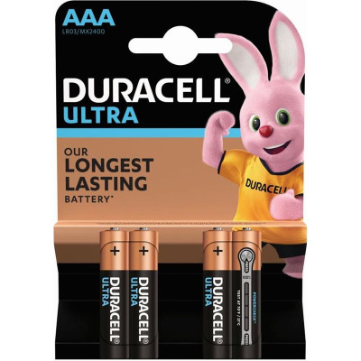 Батарейка Duracell Ultra Power AAA/LR03 BL 4шт