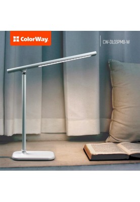 Настольная лампа LED ColorWay CW-DL03PMB-W White