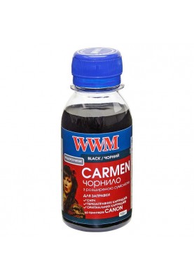 Чорнило WWM Canon Universal Carmen Black (CU/B-2) 100г