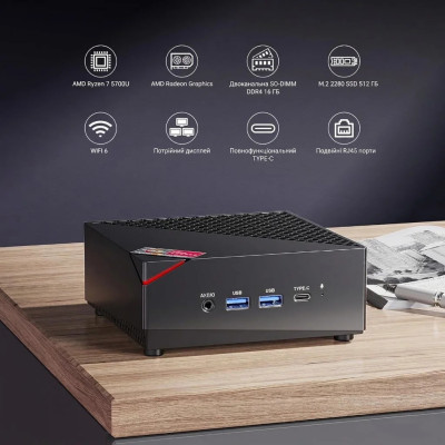 Неттоп NiPoGi AM06 Pro (794969091659) Неттоп NiPoGi AM06 Pro (794969091659)
