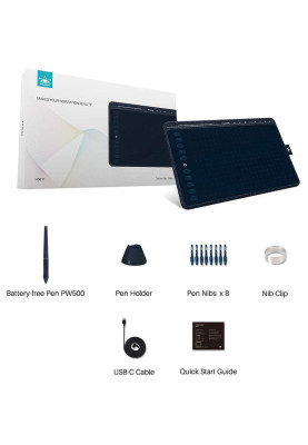 Графічний планшет Huion HS611 + рукавичка