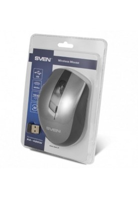 Мишка бездротова Sven RX-425W Gray USB
