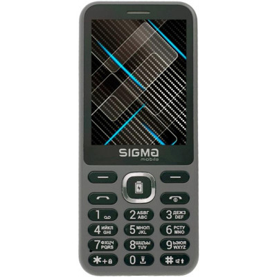 Мобiльний телефон Sigma mobile X-style 31 Power Dual Sim Grey