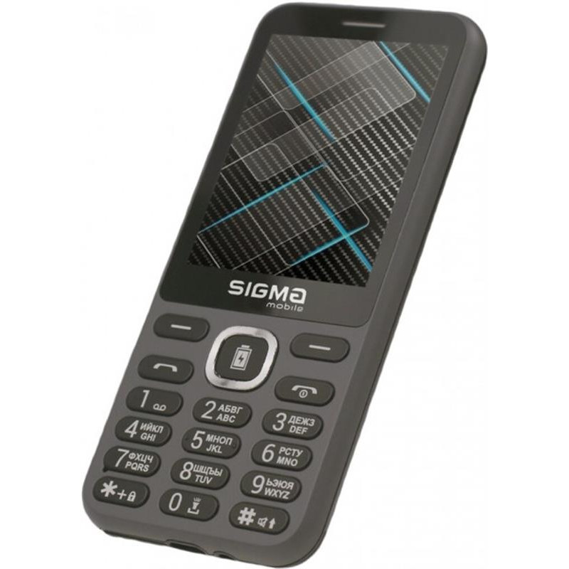 Мобильный телефон Sigma mobile X-style 31 Power Dual Sim Grey