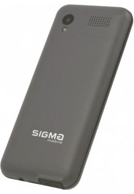Мобiльний телефон Sigma mobile X-style 31 Power Dual Sim Grey