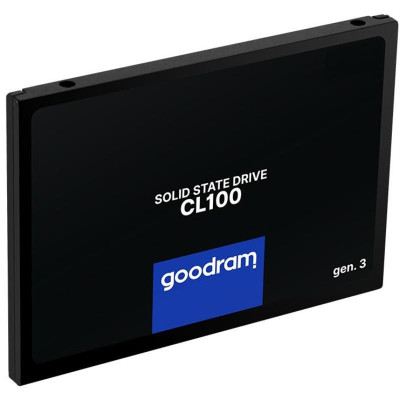 Накопичувач SSD  240GB Goodram CL100 GEN.3 2.5` SATAIII 3D TLC (SSDPR-CL100-240-G3)