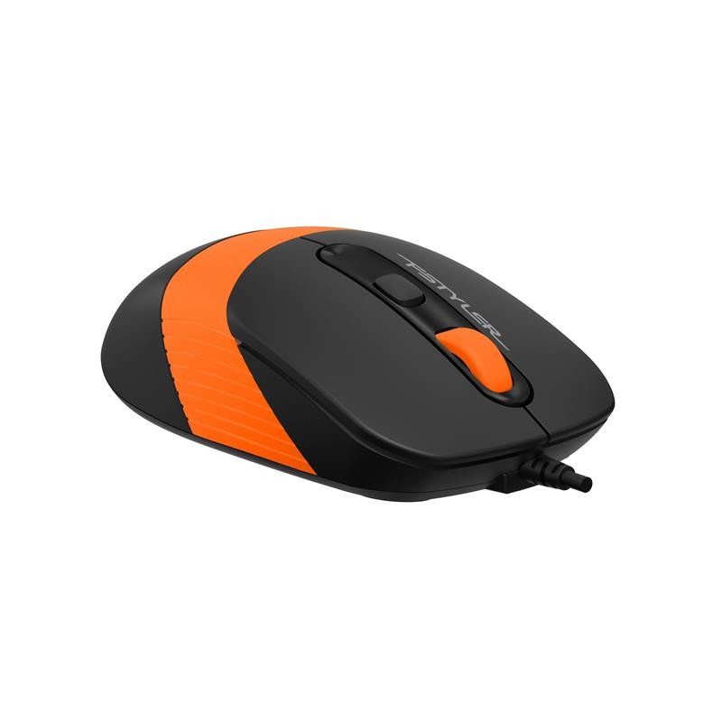 Миша A4Tech FM10S Orange/Black USB