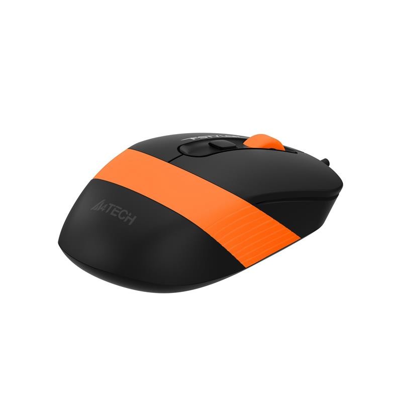 Миша A4Tech FM10S Orange/Black USB