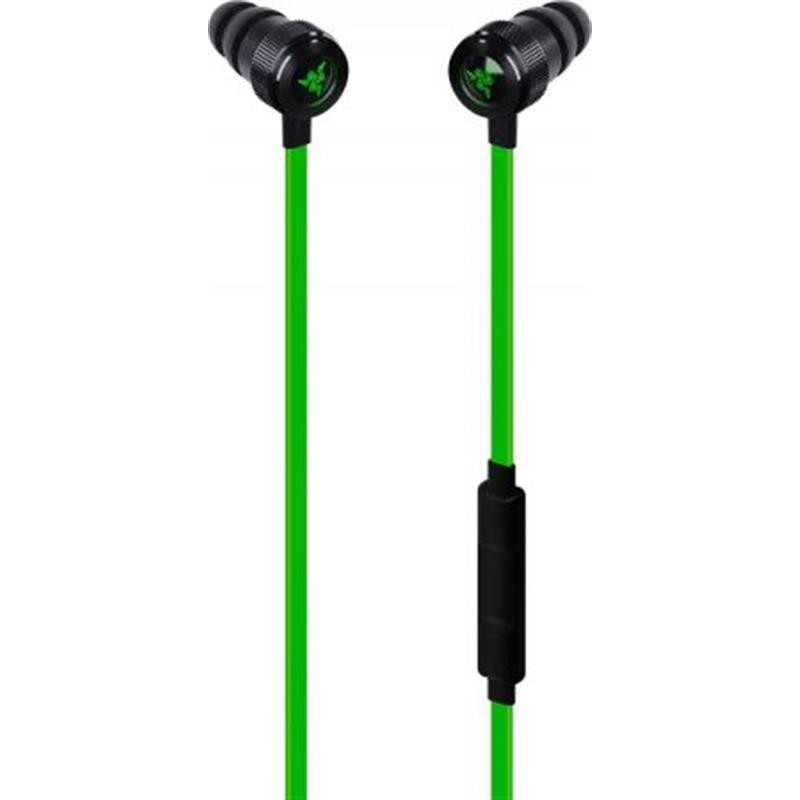 Гарнитура Razer Hammerhead for iOS Black/Green (RZ04-02090100-R3G1)