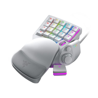 Ігровий кейпад Razer Tartarus Pro Mercury (RZ07-03110200-R3M1) White USB