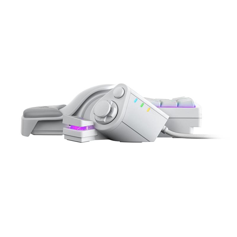 Ігровий кейпад Razer Tartarus Pro Mercury (RZ07-03110200-R3M1) White USB