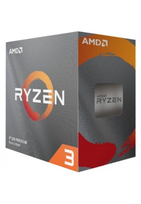 Процесор AMD Ryzen 3 3100 (3.6GHz 16MB 65W AM4) Box (100-100000284BOX)