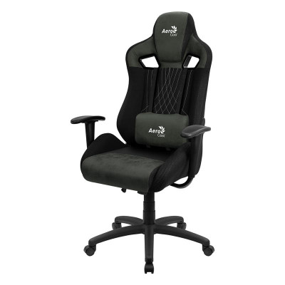 Крісло для геймерів AeroCool Earl Hunter Green + 1 подушка