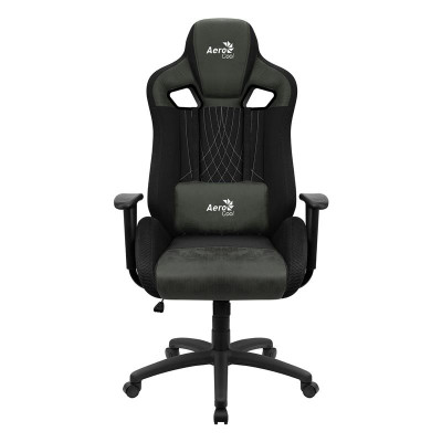 Крісло для геймерів AeroCool Earl Hunter Green + 1 подушка