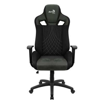 Крісло для геймерів AeroCool Earl Hunter Green + 1 подушка