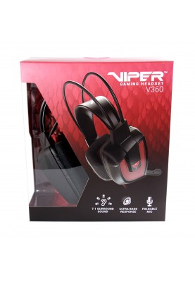 Гарнітура Patriot Viper V360 Virtual 7.1 Headset Black/Red (PV3607UMLK)