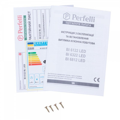 Витяжка Perfelli BI 6122 BL LED