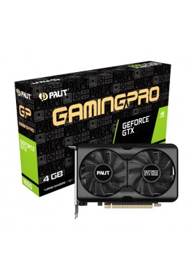 Відеокарта GF GTX 1650 4GB GDDR6 GamingPro Palit (NE6165001BG1-1175A)