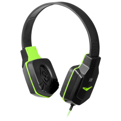 Гарнiтура Defender Warhead G-320 Black/Green (64032)