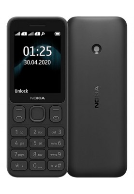 Мобiльний телефон Nokia 125 Dual Sim Black