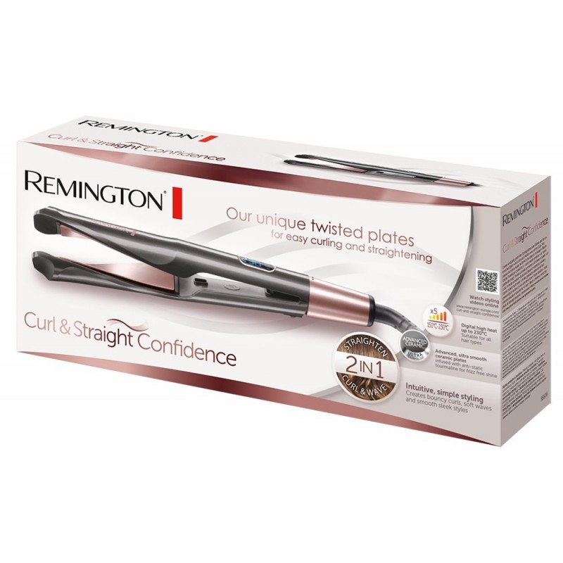 Випрямляч для волосся Remington S6606 Curl & Straight Confidence