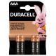 Батарейка Duracell MN2400 AAA/LR03 BL 4шт