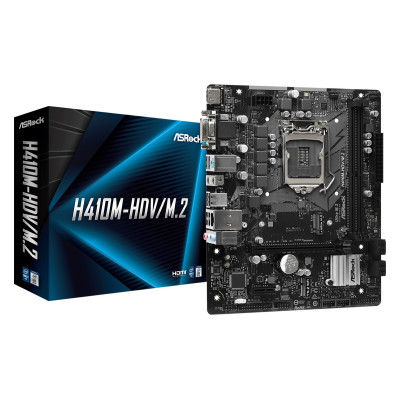 Материнська плата ASRock H410M-HDV/M.2 Socket 1200