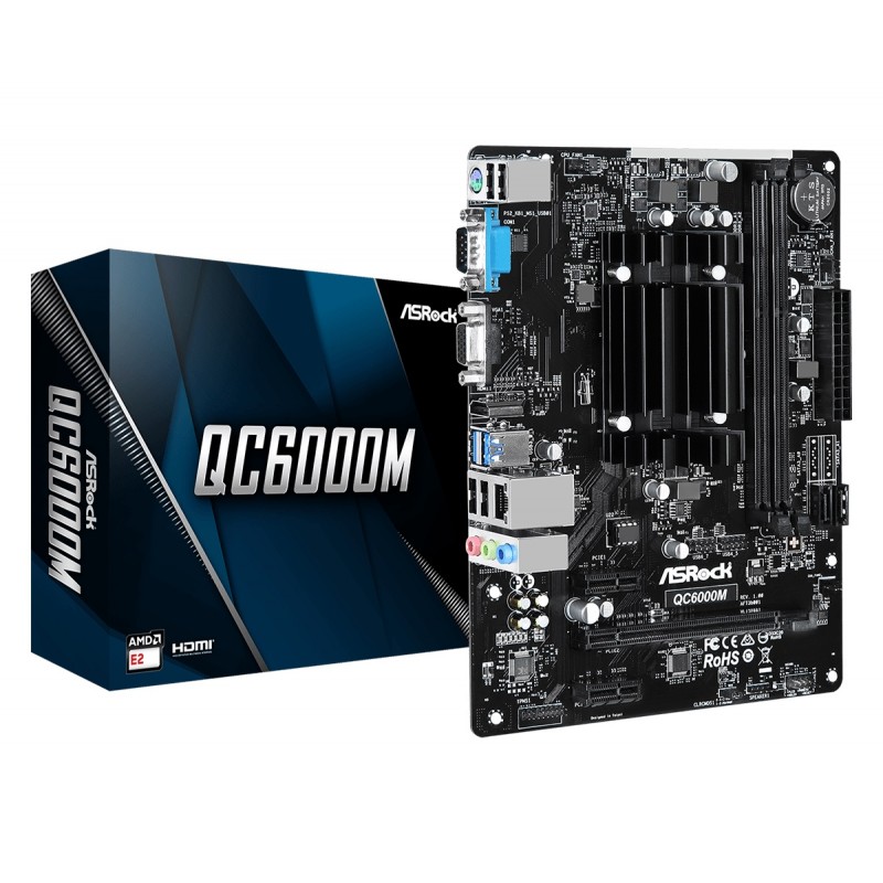 Материнська плата ASRock QC6000M Micro ATX