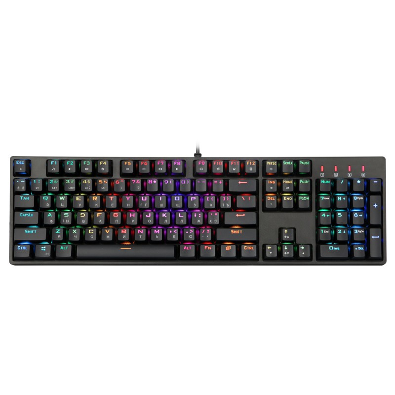 Клавіатура 1stPlayer DK5.0 RGB Outemu Red Black (DK5.0-RD)