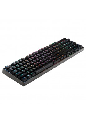 Клавіатура 1stPlayer DK5.0 V2.0 RGB Outemu Blue Ukr (DK5.0-BL V2.0) Black USB