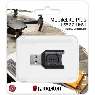Картрідер USB3.2 MobileLite Plus microSD Black (MLPM) Картрідер USB3.2 MobileLite Plus microSD Black (MLPM)