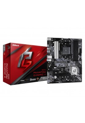 Материнська плата ASRock B550 Phantom Gaming 4 Socket AM4