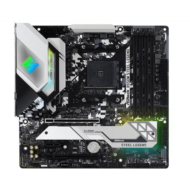 Материнська плата ASRock B550M Steel Legend Socket AM4