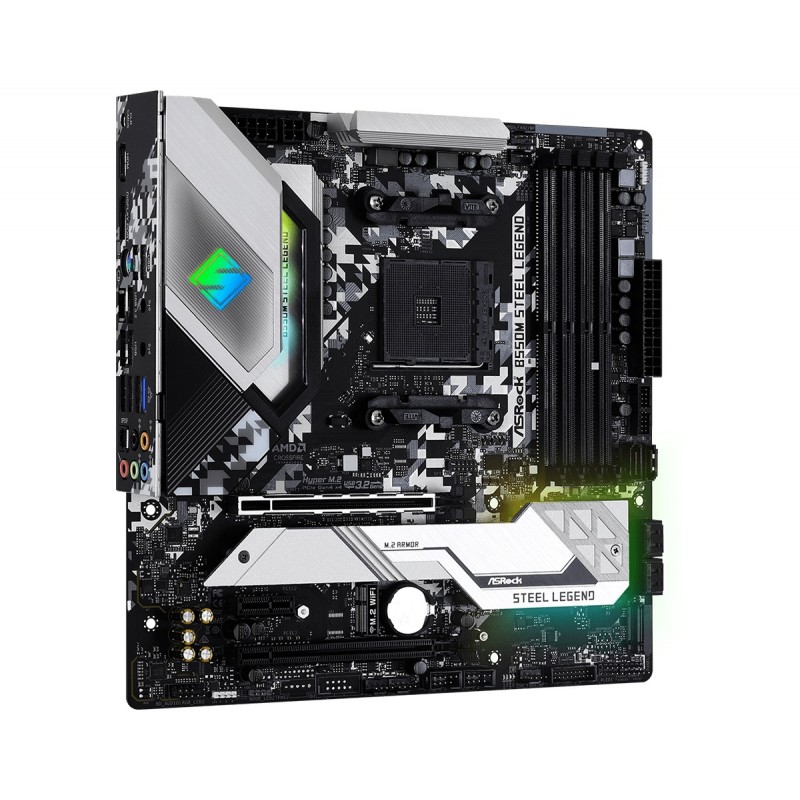 Материнська плата ASRock B550M Steel Legend Socket AM4