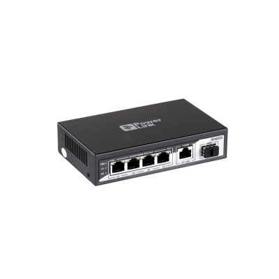 Комутатор 2E PowerLink SP402GX (4xGE PoE, 1xGE, 1xSFP Uplink, PoE Max 65W, некерований)