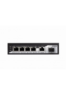 Комутатор 2E PowerLink SP402GX (4xGE PoE, 1xGE, 1xSFP Uplink, PoE Max 65W, некерований)