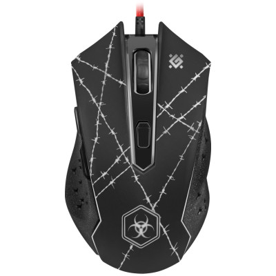 Мишка Defender Forced GM-020L (52020) Black USB