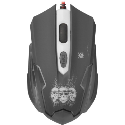 Мишка Defender Skull GM-180L (52180) Black USB