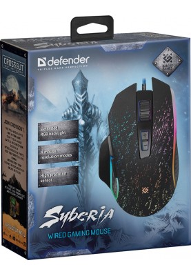 Мишка Defender Syberia GM-680L (52680) Black USB