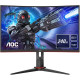 Монiтор AOC 27" C27G2ZE/BK VA Black/Red Curved