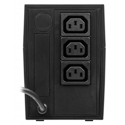 Джерело безперебійного живлення Powercom RPT-1000A, Lin.int., AVR, 3 x евро, пластик (00210191)