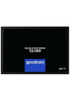 Накопичувач SSD  480GB Goodram CL100 GEN.3 2.5" SATAIII TLC (SSDPR-CL100-480-G3)