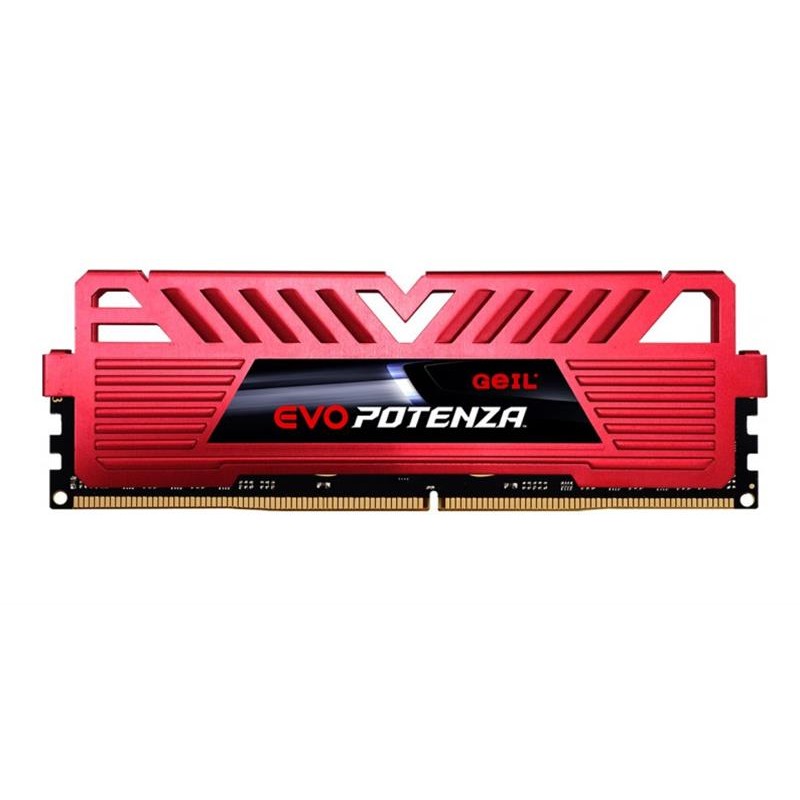 Модуль памяти DDR4 16GB/2666 Geil Evo Potenza Red (GPR416GB2666C19SC)