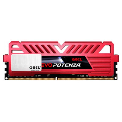 Модуль памяти DDR4 16GB/2666 Geil Evo Potenza Red (GPR416GB2666C19SC)