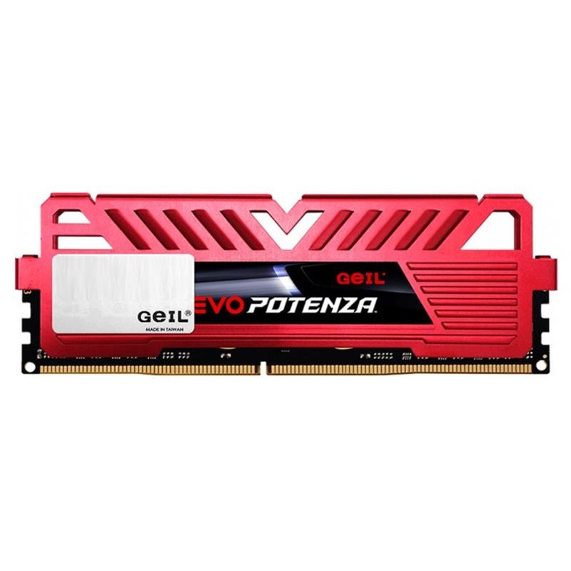 Модуль памяти DDR4 16GB/2666 Geil Evo Potenza Red (GPR416GB2666C19SC)